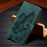 Butterfly Leather Flip Cover For Xiaomi Mi11 Redmi Note 9T 9 9A 9S 8 Pro 8A POCO X3 NFC M3 F3 10 Pro Lite Phone Wallet Book Case