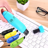 Mini USB Vacuum Cleaner Computer Vacuum PC Laptop Brush Dust Cleaning Kit portable vacuum cleaner USB Keyboard Cleaner  J10