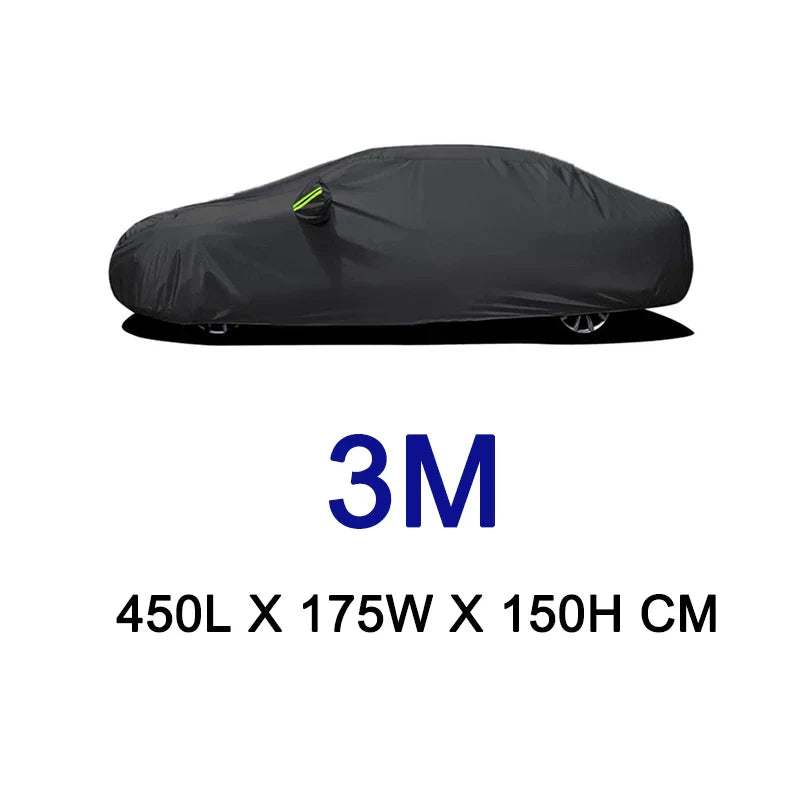 Universal Full Car Covers Outdoor Snow Resistant Sun Protection Cover for Toyota BMW Benz VW KIA MAZDA Peugeot