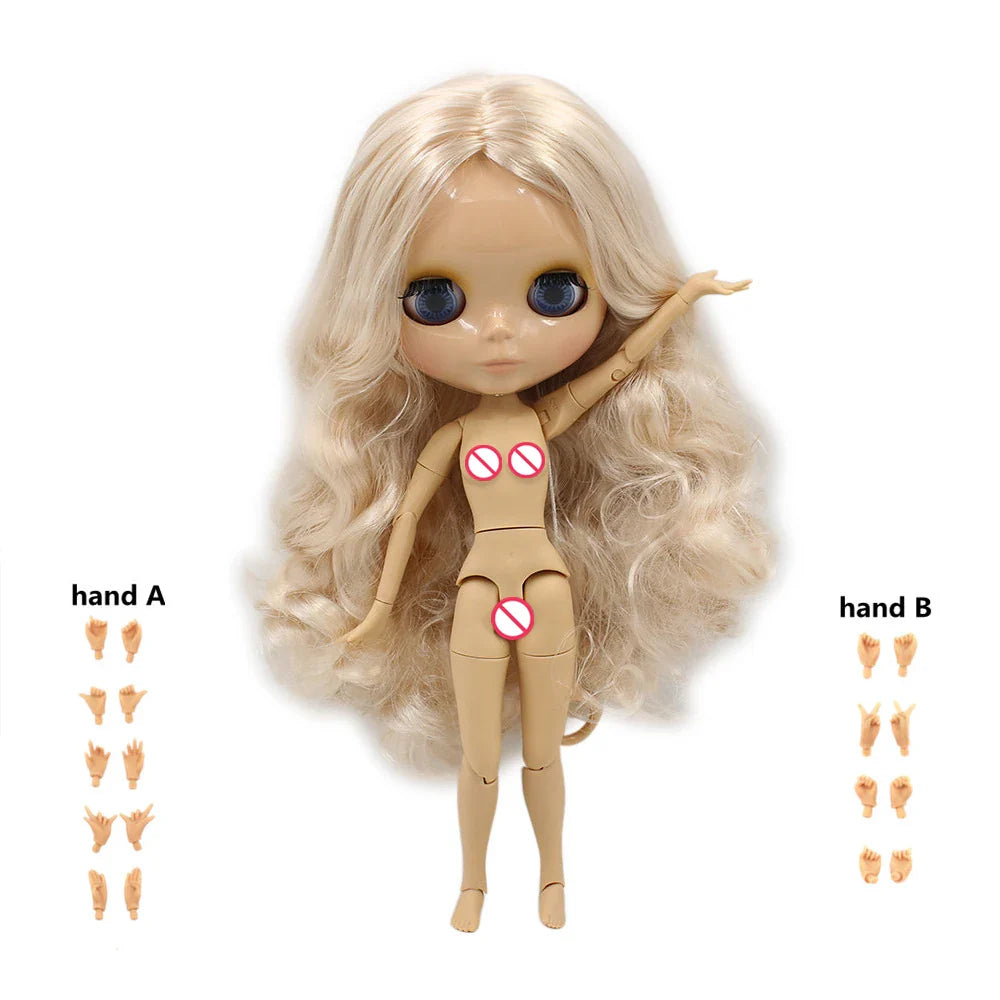 ICY DBS Blyth Doll 1/6 Joint Body DIY BJD toys Fashion Dolls girl gift Special Offer on sale with hand set A&B