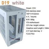 K39 D19 A39 HTPC Mini ITX A4 Chassis Game Computer Support Graphics Card RTX2070 I7 The Smallest Independent Display Case