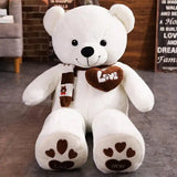 High Quality 4 Colors Teddy Bear With Scarf Stuffed Animals Bear Plush Toys Doll Pillow Kids Lovers Birthday Baby Gift