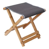 Multipurpose Portable Kids Small Bamboo Low Stool Children's Furniture Bench Home Living Room Bathroom Shower Folding Chair