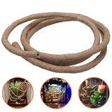 1.5/2.5/3m Large Flexible Vines Habitat Decor Bendable Jungle Climber Reptile Pet Supplies Reptiles Terrarium Decoration