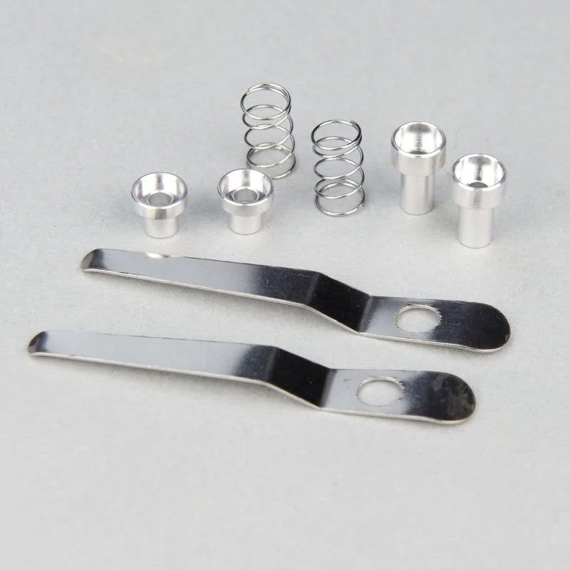 A Pair Stainless Steel Specimen Presser Holder Slides Clips for Biological Microscope Accessories Parts 5.5 cm -8.5cm