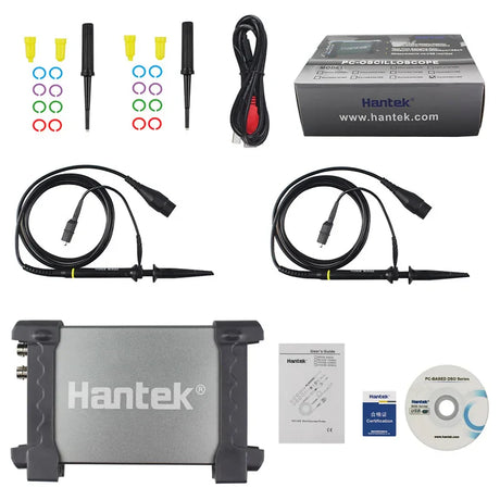 Hantek 6022BE&6022BL Auto Oscilloscope Laptop PC USB Portable Осциллограф 2 Digital Storage 20MHz 48MSa / S Logic Analyzer