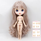 ICY DBS Blyth doll nude 30cm Customized 1/6 bjd with joint body hand sets AB as girl gift special price