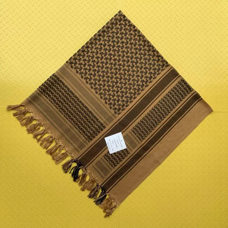 Women Scarf Bandana, Palestinian Kerchief Shawl Neck, Military Tactical Men's Scarf Keffiyeh Palestine Shemagh Neckwarmer Shemag