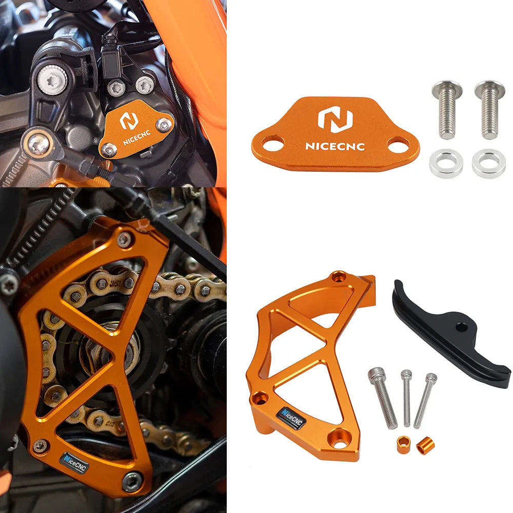 Chain Guard Cover For KTM Adventure 790 S R 2019-2023 Duke 790 890 Duke 2020-2023 Sensor Cover Front Sprocket Guard Protector