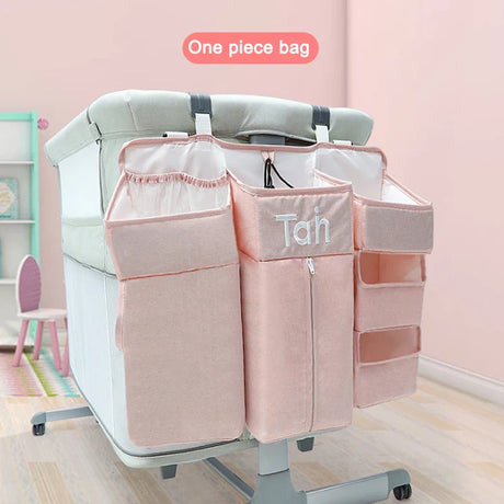 baby nursery hanging diaper organizer baby bed baby bed hanging storage bag accessories newborn crib bedding set cot organizer