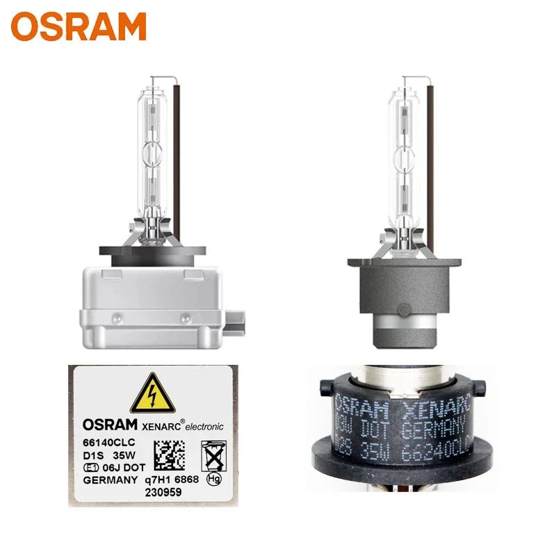 OSRAM D3S D1S Xenon Bulbs 35W D2S D4S Car Lamps HID Conversion Kit 66140 66240 66340 66440CLC OEM 4200K Standard White Light 1pc