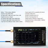 S-A-A-2 NanoVNA-F V2 Vector Network Analyzer Digital Nano VNA Tester MF HF VHF UHF USB Logic Antenna Analyzer Standing Wave