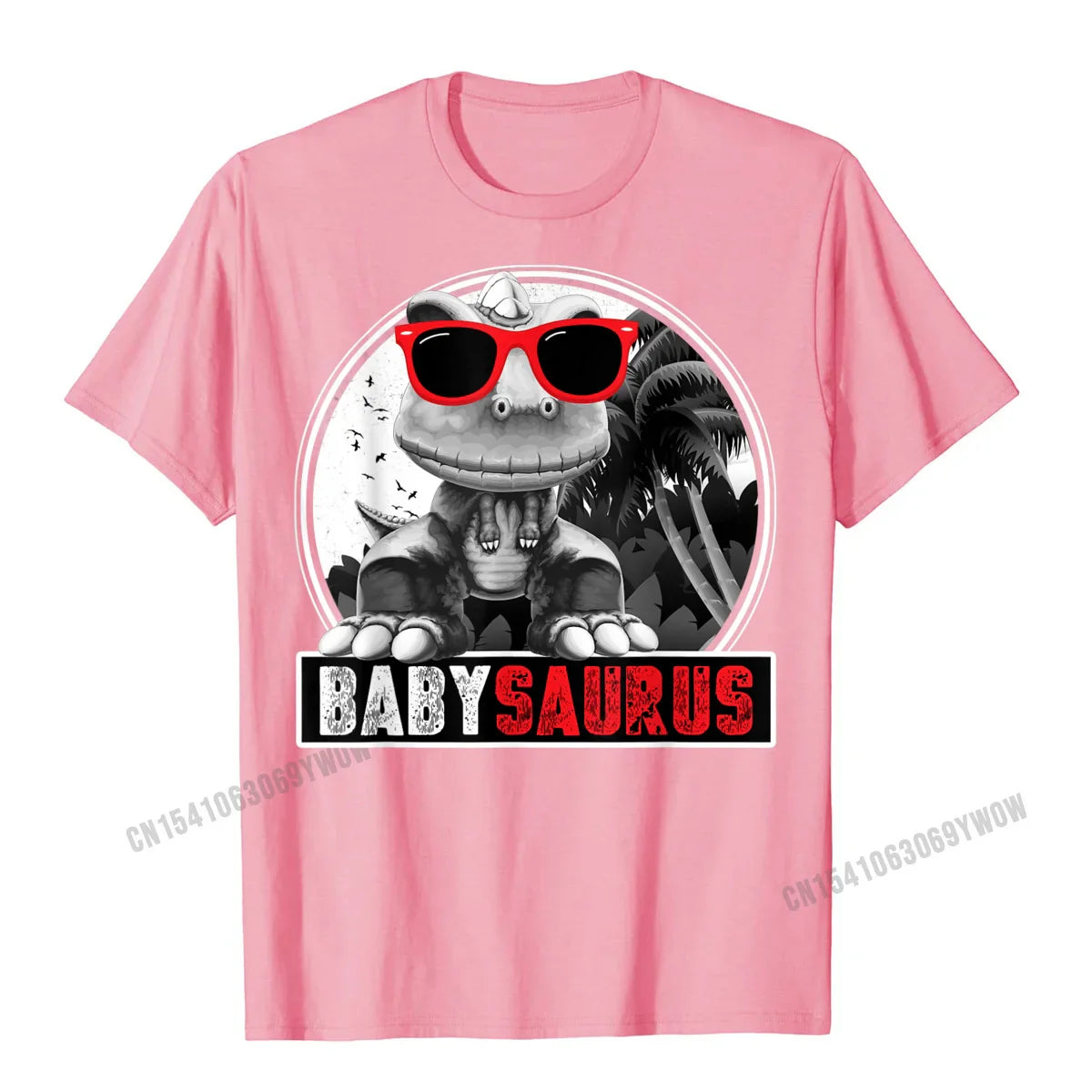 Babysaurus Kid T Rex Saurus Matching Family T-Shirt Printingparty Tops Tees Harajuku Cotton Men T Shirts