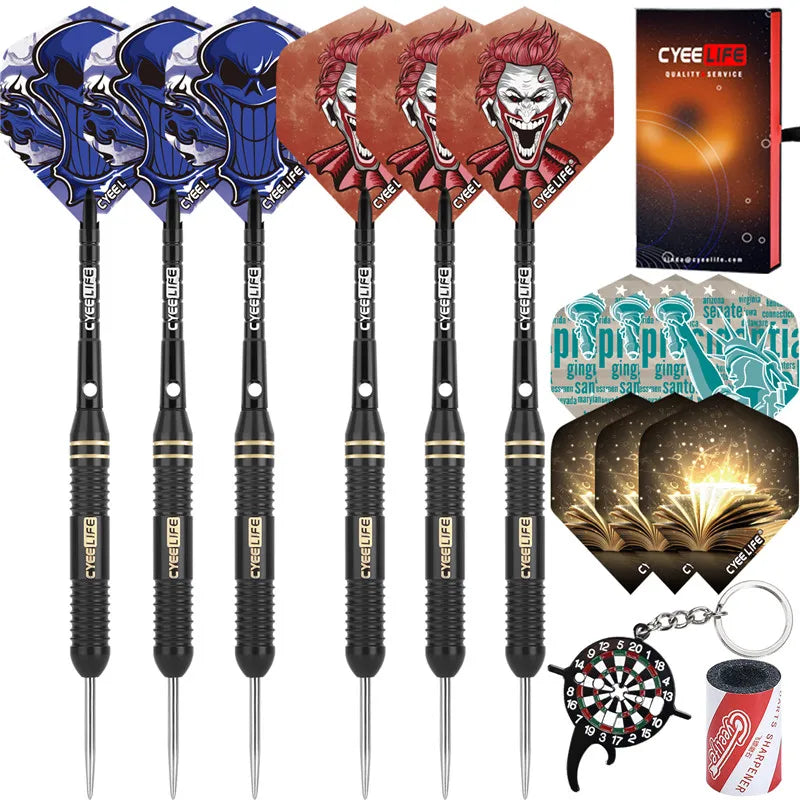 CyeeLife  3pcs/6pcs/9pcs/12pcs Of Darts 20g/22g/24g  Brass Hard Professional Competition High quality