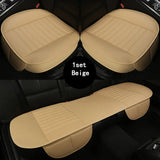 Ultra-Luxury Car Seat Protection Single Seat Without Backrest PU Senior Leather Car Seat Cover For Most Four-Door Sedan&SUV