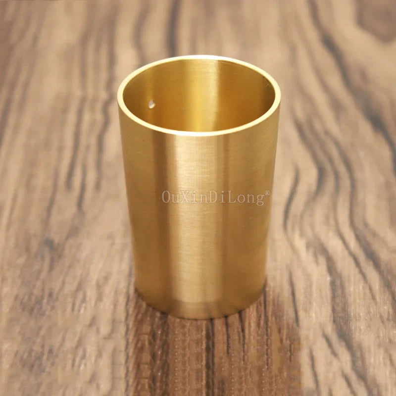 4PCS Pure Brass Covers Chair Cups Cabinet Covers Sofa Brass Tip Cap Furniture Tube Leg Protector Metal Legs Base GF48