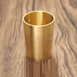 4PCS Pure Brass Covers Chair Cups Cabinet Covers Sofa Brass Tip Cap Furniture Tube Leg Protector Metal Legs Base GF48