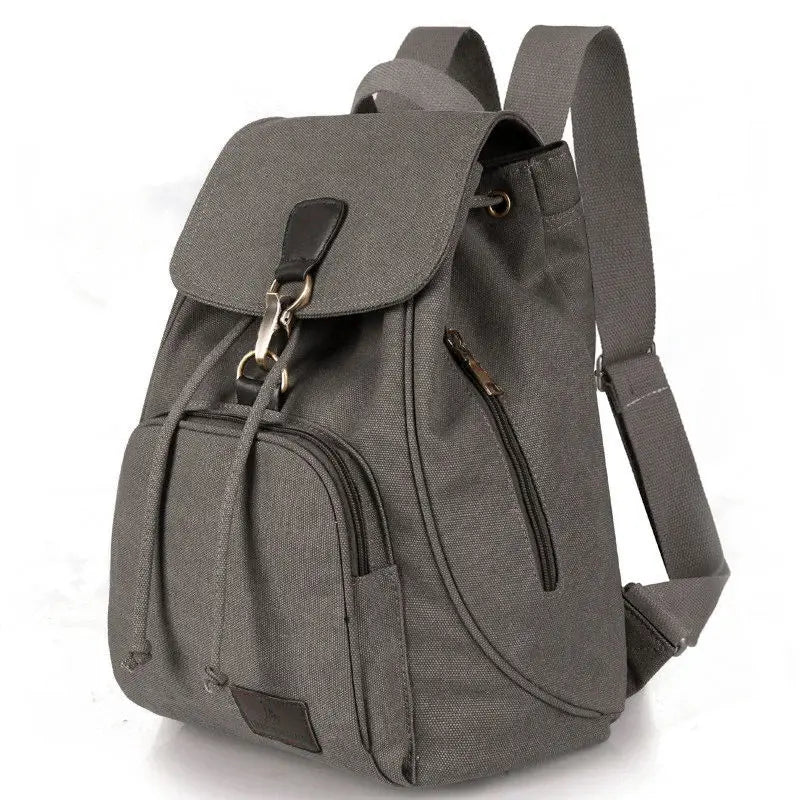 High Capacity Backpacks 2023 New Women's Outdoor Travel Canvas Bag Retro Trendy School Backpack for College Fashion Students