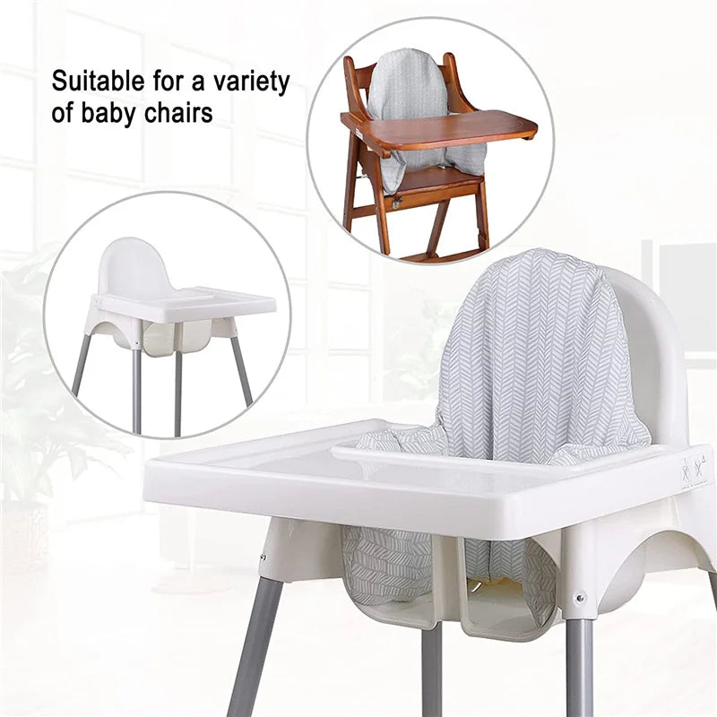 High Chair Cushion For Baby,Built-in Inflatable Highchair Back Cushion Feeding Chair Seat Cover For Antilop HighChair