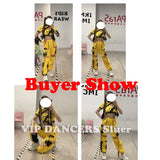 Hip-Hop Street Dance Costume Suit Adult Jazz Dance Costumes Sexy Korean Dance Girl Group Pole Dance Clothing For Women DQS7528