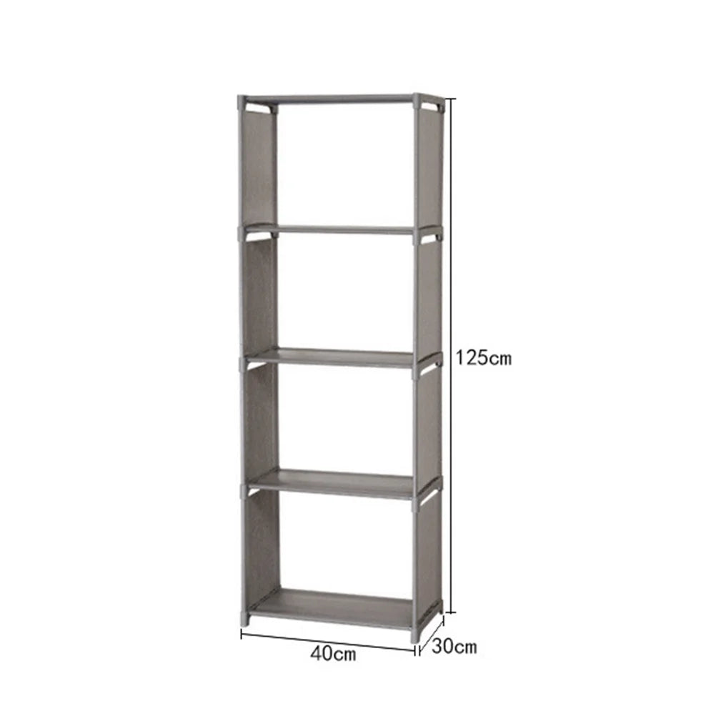 Holder Books Kitchen Storage Magazine Organizer Wooden Bookshelf Living Room Shelves Book Display Rack Standing