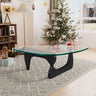 Home Coffee Table Irregular Glass Side Table Modern Simple Dining Table For Bedroom Living Room Furniture Sofa Side Desk Table