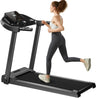 Home Folding Treadmill with Pulse Sensor, 2.5 HP Quiet Brushless, 7.5 MPH, 265 LBS Capacity