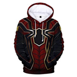 Hoodies Sweatshirts Men Kid Boys Girls Spiderman Cosplay Costume Clothes Spider Children Tops Children's Warm Coat Men Clothing