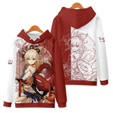 Hot Genshin Impact Anime Game Yoimiya KLEE 3D Printed Hoodie Men Women Hoodies Streetwear Sweatshrits Oversized Fashion Clothes