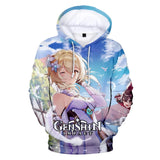 Hot Genshin Impact Anime Game Yoimiya KLEE 3D Printed Hoodie Men Women Hoodies Streetwear Sweatshrits Oversized Fashion Clothes