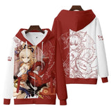 Hot Genshin Impact Anime Game Yoimiya KLEE 3D Printed Hoodie Men Women Hoodies Streetwear Sweatshrits Oversized Fashion Clothes