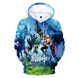 Hot Genshin Impact Anime Game Yoimiya KLEE 3D Printed Hoodie Men Women Hoodies Streetwear Sweatshrits Oversized Fashion Clothes