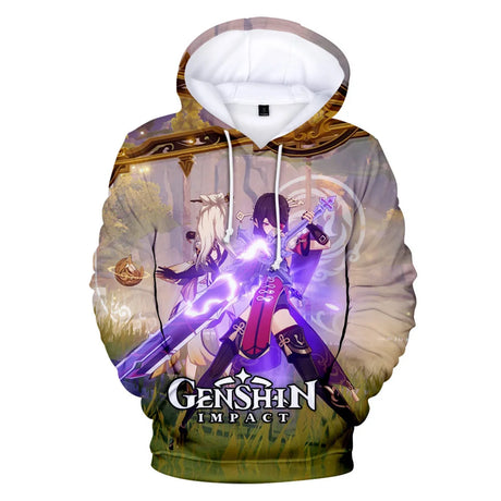 Hot Genshin Impact Anime Game Yoimiya KLEE 3D Printed Hoodie Men Women Hoodies Streetwear Sweatshrits Oversized Fashion Clothes