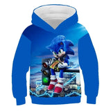 Hot Sale Kid 3D Printed Children's Clothing Kids  Hoodie Boys Girls 4-14Year Sweatshirt Cute Autumn Hoodies Sonic Pullover Coat