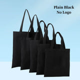 Hot Sale Wholesale 100pcs/lot Eco Friendly Cotton Shopping Canvas Tote Bag with Custom Printed Logo