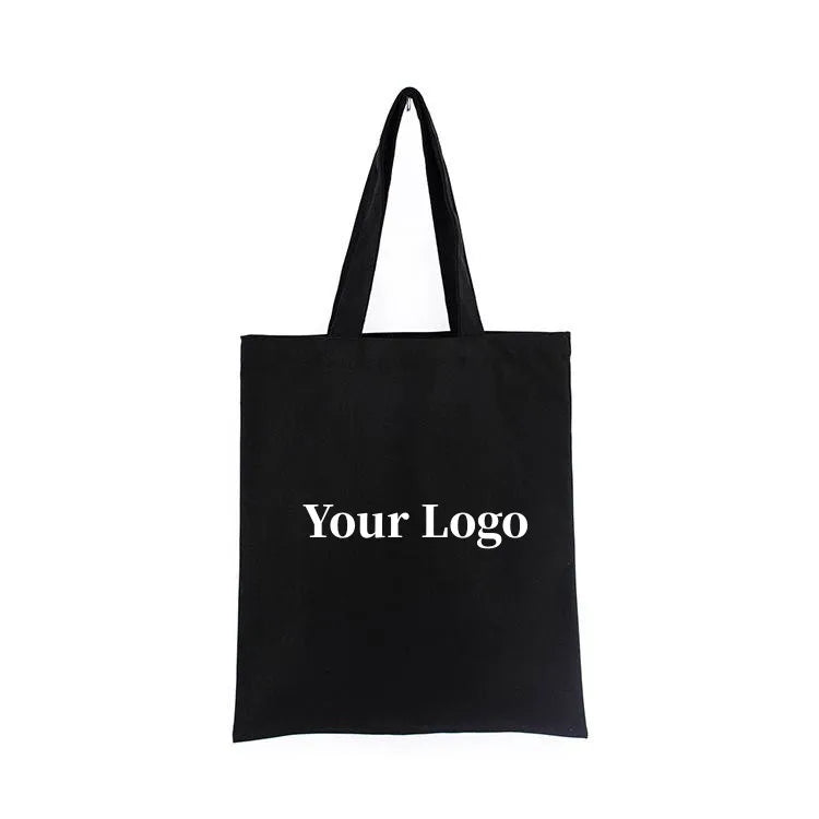 Hot Sale Wholesale 100pcs/lot Eco Friendly Cotton Shopping Canvas Tote Bag with Custom Printed Logo