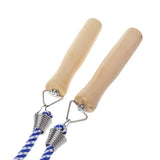 Hot Wooden Handle Skipping 5m 7m 10m Gym School Group Multi Person Nylon Rope Jumping