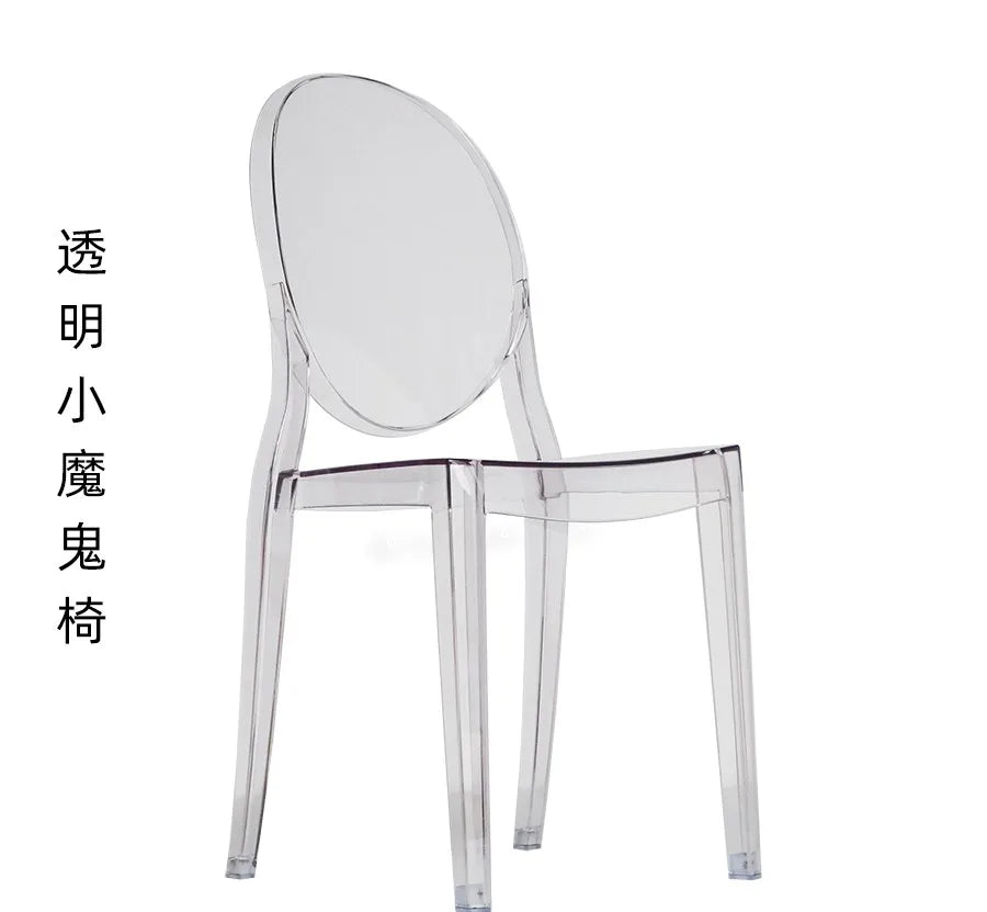 Hotel wedding hall wedding banquet hall transparent crystal chair acrylic pc plastic one bamboo Napoleon chair