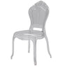 Hotel wedding hall wedding banquet hall transparent crystal chair acrylic pc plastic one bamboo Napoleon chair