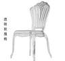 Hotel wedding hall wedding banquet hall transparent crystal chair acrylic pc plastic one bamboo Napoleon chair