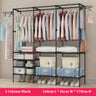 Household Simple Assembly Clothes Hanger Bedroom Coat Rack Multifunctional Organizer Storage Shelf Home Furniture