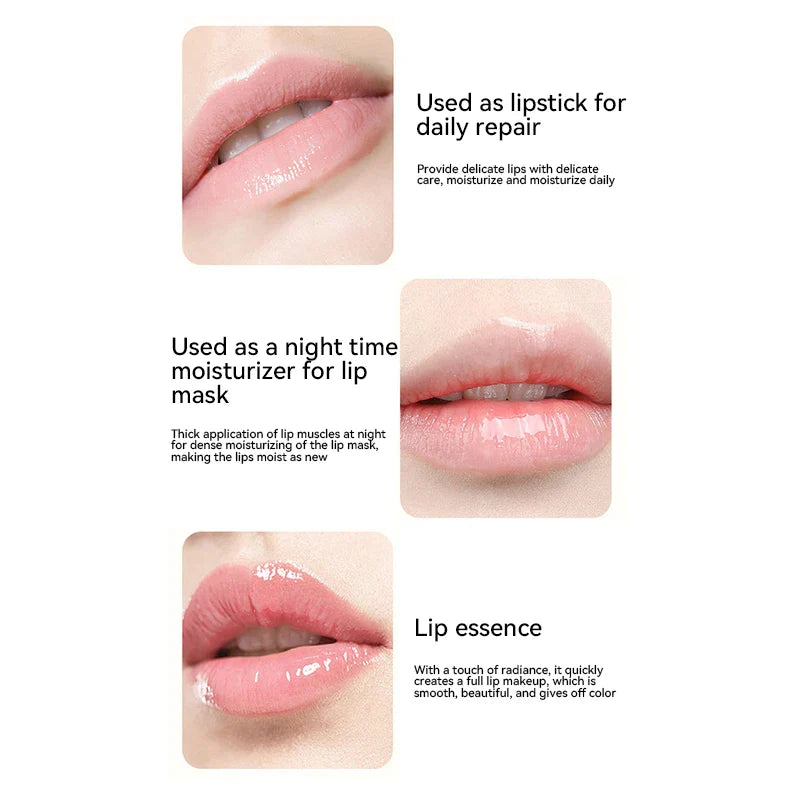 Hyaluronic Lip Balm Acid Remove Dark Whitening Moisturizing Cream Exfoliating Dead Skin Lightening Pigment Lip Care Health