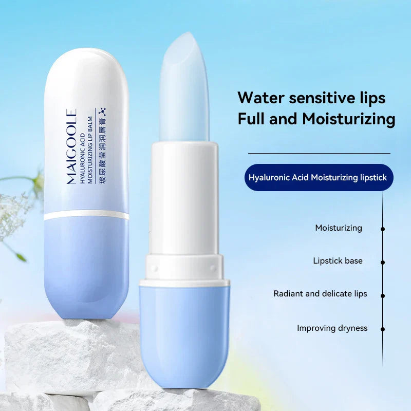 Hyaluronic Lip Balm Acid Remove Dark Whitening Moisturizing Cream Exfoliating Dead Skin Lightening Pigment Lip Care Health