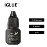 IGLUE Lady Black Glue For Fake Eyelash False Extension Supplies Glue 5ml Black Cap Adhesive Makeup Beauty Tool Korea Lava Lash