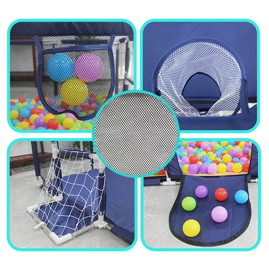 IMBABY 128*128cm Baby Playpens Home Baby Playground Square Foam Children's Park Balls Security Fence Safety Barrier for Baby