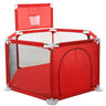 IMBABY Baby Playpen Balls Pool Playpen for Children Basketball Baby Activity Fence Safety Barrier Ball Pit Baby Playground