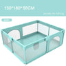 IMBABY Baby Playpens 150*180cm Playpen for Children Baby Activity Gym Parks for Baby Ball Box Balls Pool Children's Balls Fence