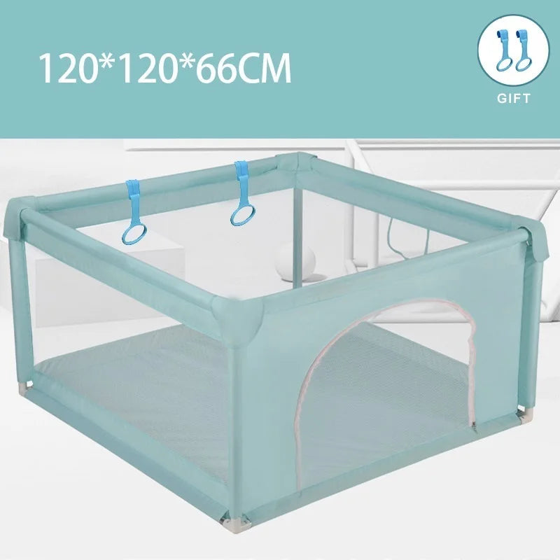 IMBABY Playpen For Children With Pull rings For Free Kids Fence Safety Barrier Balls Pit Baby Dry Pool Crawling Playground