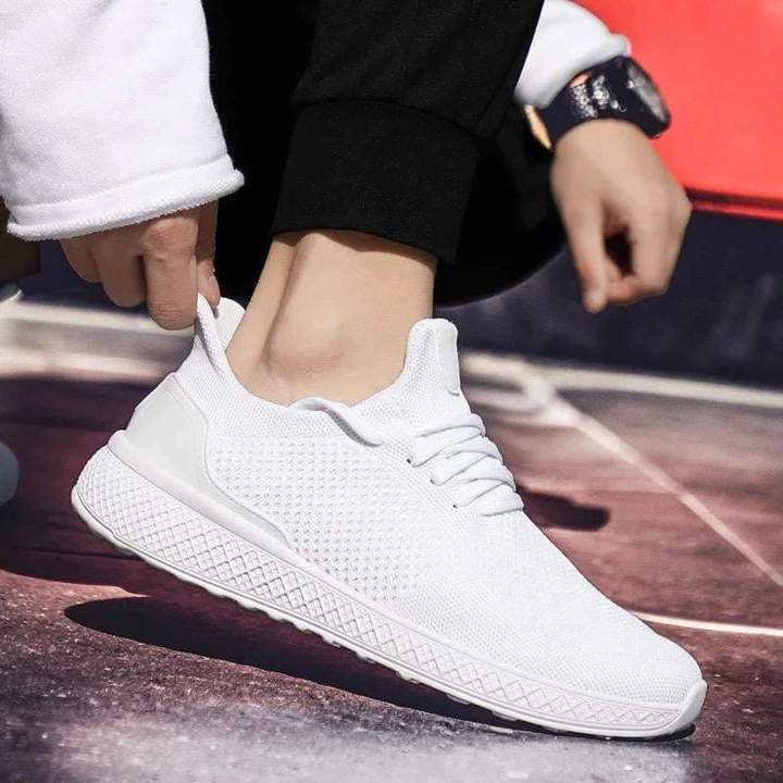 Men's White Volt Sneaker