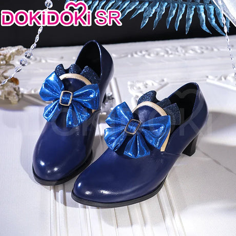 IN STOCK Furina Shoes Cosplay Game Genshin Impact Cosplay DokiDoki-SR Halloween Fontaine Focalors Cosplay Shoes Furina Genshin